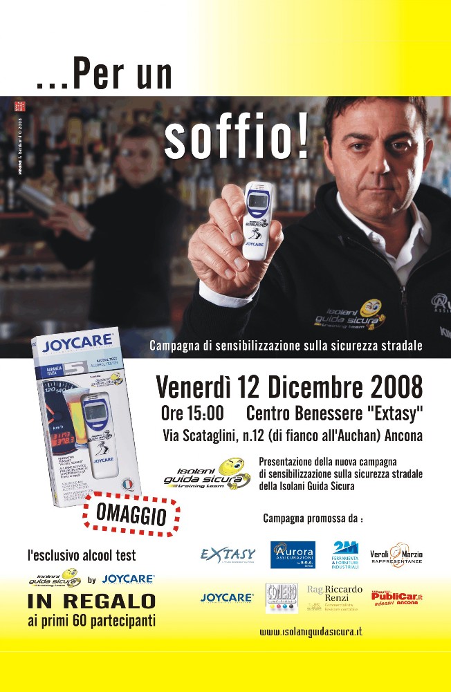 Isolani Guida Sicura - Tabloid Corriere Adriatico 11/12/2008 Isolani Guida Sicura - Tabloid Corriere Adriatico 11/12/2008