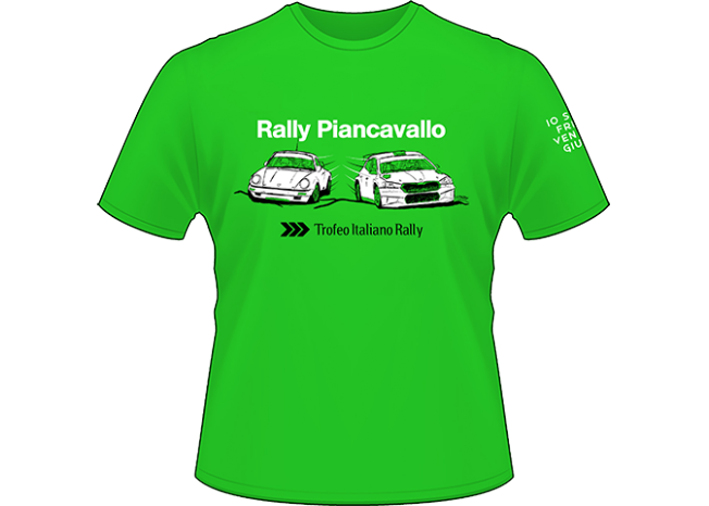 T-shirt ufficiale 38° Rally Piancavallo (2025)