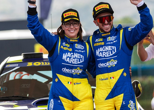 Toni Cairoli / Eleonora Mori - Rallylegend 2023 Toni Cairoli / Eleonora Mori - Rallylegend 2023