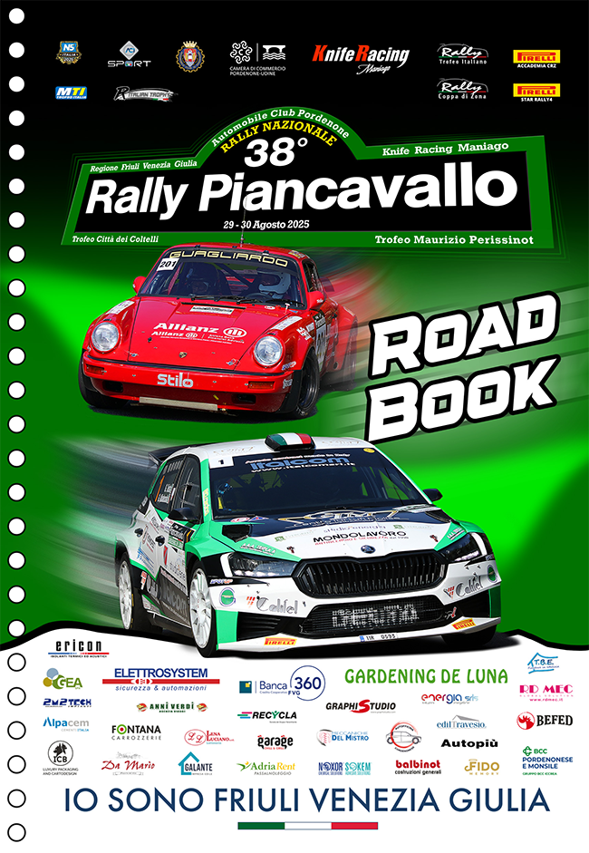 38° Rally Piancavallo - Copertina Road Book 38° Rally Piancavallo - Copertina Road Book