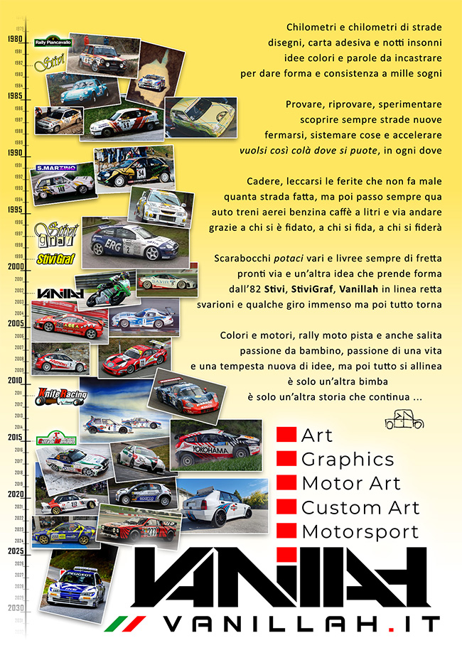 38° Rally Piancavallo - Flyer Vanillah