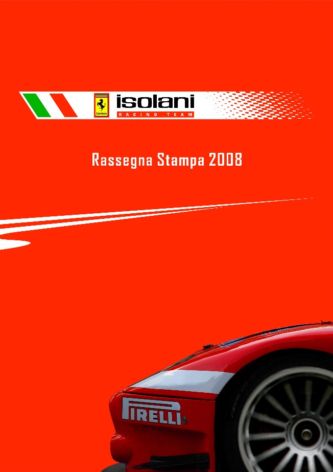 Isolani Racing Team - Rassegna Stampa 2008 Isolani Racing Team - Rassegna Stampa 2008