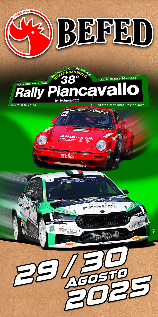 38° Rally Piancavallo - Rollup personalizzato "Befed" 38° Rally Piancavallo - Rollup personalizzato "Befed"