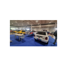 Alto Adriatico Motori D'Epoca 2022, Pordenone - Italia - 22 Aprile 2023 - La #003 in esposizione nello stand di Italiamotorsport Parussini