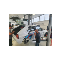 Italiamotorsport Parussini, Codroipo (UD) - Italia - 7 Luglio 2021 - BDL Wrap al lavoro sulla #002