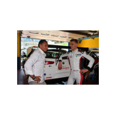 Mario Ferraris e Kevin Ceccon - TCR Italy 2018 - Autodromo Piero Taruffi, Vallelunga (ITA)