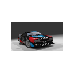 Marco Bianchini / Giulia Paganoni - Lancia Rally 037 - Proposta #3 nuova livrea "Karnak" 2025, variante colore scritte argento