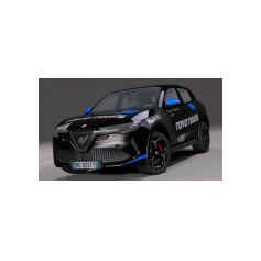 Alfa Romeo Junior Ibrida - Auto di cortesia per i clienti dei dealers italiani Toyo Tires (2025) - Proposta #1