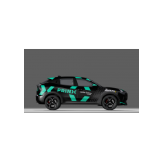 Alfa Romeo Junior Ibrida - Auto di cortesia per i clienti dei dealers italiani PRINX (2025) - Proposta #1