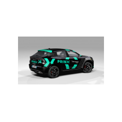 Alfa Romeo Junior Ibrida - Auto di cortesia per i clienti dei dealers italiani PRINX (2025) - Proposta #1