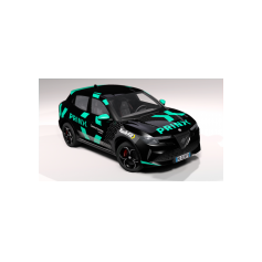 Alfa Romeo Junior Ibrida - Auto di cortesia per i clienti dei dealers italiani PRINX (2025) - Proposta #1