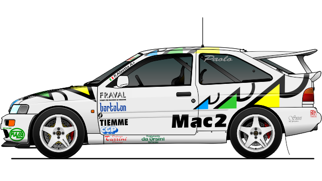 Paolo Alzetta / Maurizio Tiveron - Rally Piancavallo 1994 Paolo Alzetta / Maurizio Tiveron - Rally Piancavallo 1994