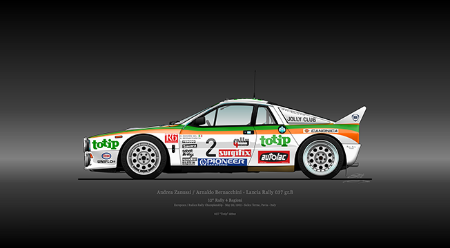 037 Collection - Rally 4 Regioni 1982 - Zanussi / Bernacchini