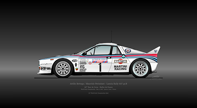 037 Collection - Tour de Corse 1982 - Bettega / Perissinot