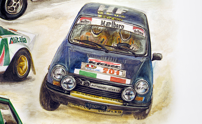 Attilio Bettega / Gianni Vacchetto - Rallye San Martino di Castrozza 1977 Attilio Bettega / Gianni Vacchetto - Rallye San Martino di Castrozza 1977