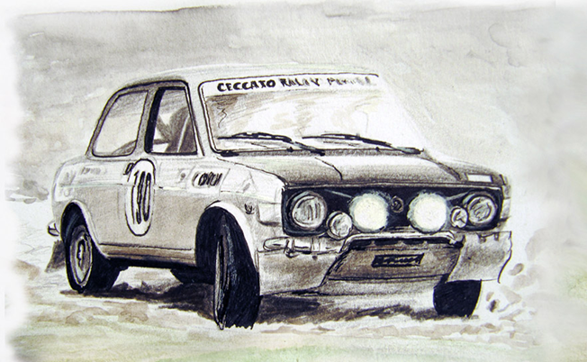 Attilio Bettega / Da Brigantini - Rallye San Martino di Castrozza 1972 Attilio Bettega / Da Brigantini - Rallye San Martino di Castrozza 1972