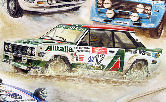Attilio Bettega / Maurizio Perissinot - Rallye Sanremo 1979 Attilio Bettega / Maurizio Perissinot - Rallye Sanremo 1979