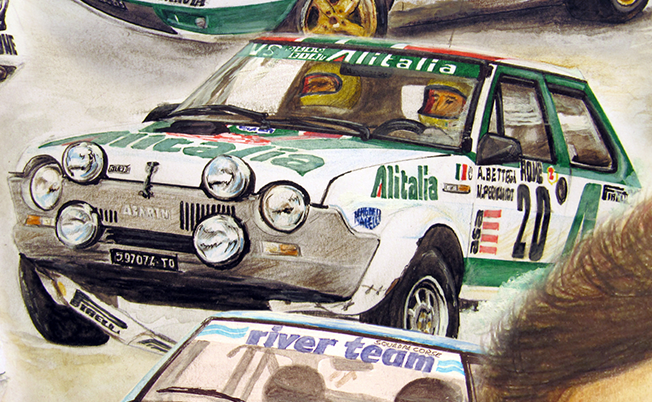 Attilio Bettega / Maurizio Perissinot - Rallye Automobile de Monte-Carlo 1979 Attilio Bettega / Maurizio Perissinot - Rallye Automobile de Monte-Carlo 1979