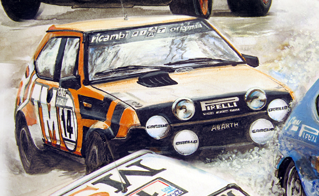 Attilio Bettega / Maurizio Perissinot - Rally Autodromo di Monza 1978 Attilio Bettega / Maurizio Perissinot - Rally Autodromo di Monza 1978