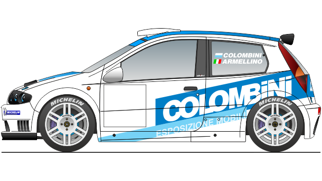 Denis Colombini / Mauro Armellino - CIR Campionato Italiano Rally 2005 Denis Colombini / Mauro Armellino - CIR Campionato Italiano Rally 2005
