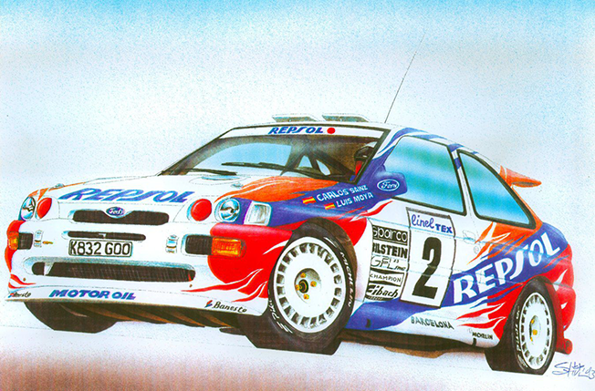 Ford Escort RS Cosworth "Repsol" - Ford Motorsport Ford Escort RS Cosworth "Repsol" - Ford Motorsport