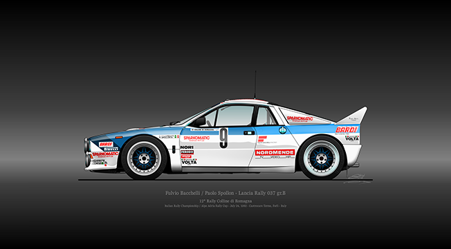 037 Collection - Rally Colline di Romagna 1982 - Bacchelli / Spollon