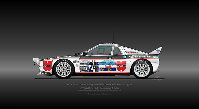 037 Collection - Targa Florio Rally 1983 - Cunico / Bartolich