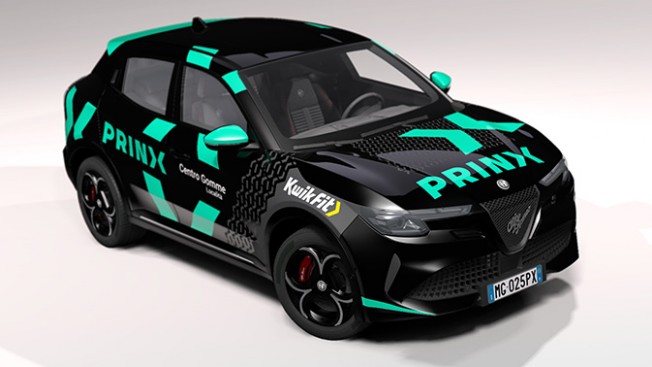 Alfa Romeo Junior Ibrida - Auto di cortesia per i clienti dei dealers italiani PRINX