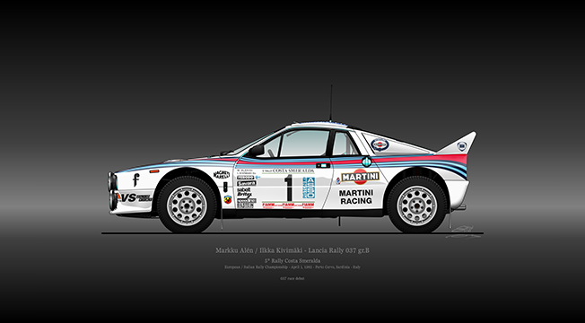 037 Collection - Rally Costa Smeralda 1982 - Alén / Kivimäki