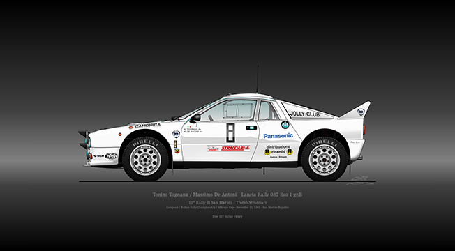 037 Collection - Rally San Marino 1982 - Tognana / De Antoni