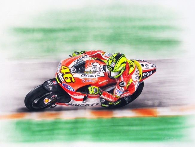 Valentino Rossi - Moto GP 2012