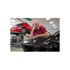 Italiamotorsport Parussini, Codroipo (UD) - Italia - 14 Luglio 2023 - Miki Biasion in visita a Codroipo per il tagliando alla sua #001