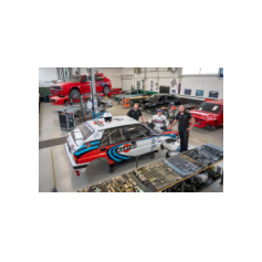 Italiamotorsport Parussini, Codroipo (UD) - Italia - 14 Luglio 2023 - Miki Biasion con i fratelli Parussini