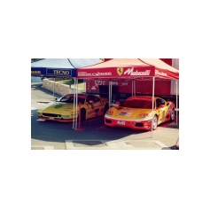 Coppa Selva di Fasano 2002 - Le vetture di Abramo Antonicelli e Leo Isolani al paddock