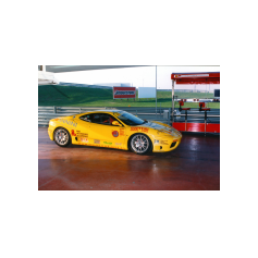 Fiorano, Modena - Dicembre 2000 - Prima presa di contatto per Leo Isolani con la Ferrari 360 Challenge