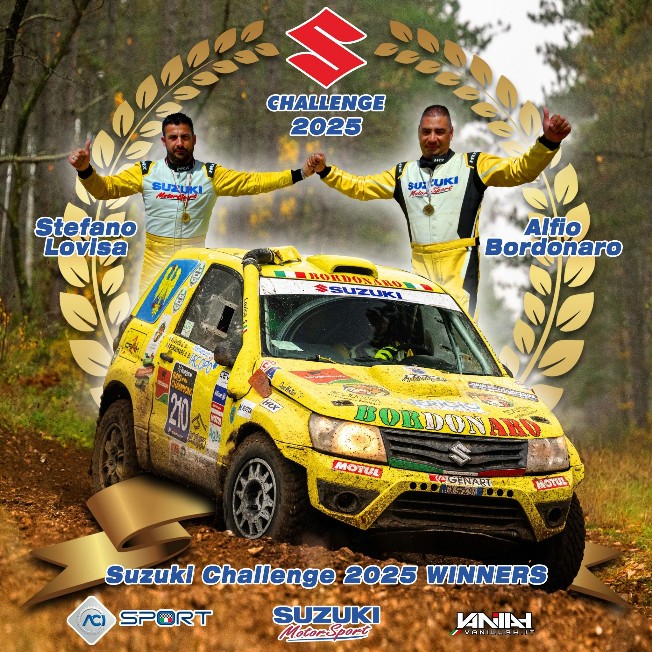 Alfio Bordonaro / Stefano Lovisa- Suzuki Challenge 2025 Winners