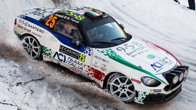 Fabio Andolfi / Manuel Fenoli - Rallye Automobile de Monte-Carlo 2017 Fabio Andolfi / Manuel Fenoli - Rallye Automobile de Monte-Carlo 2017