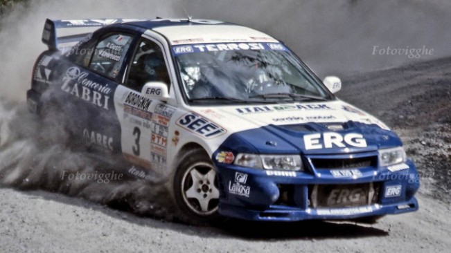 Paolo Andreucci / Alessandro Giusti - Continental Rally 2001 Paolo Andreucci / Alessandro Giusti - Continental Rally 2001