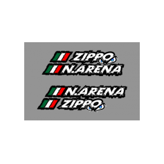 "Zippo" / Nicola Arena - Sanremo Rally Storico 2026 - Dettaglio nomi personalizzati