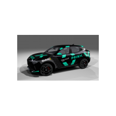 Alfa Romeo Junior Ibrida - Auto di cortesia per i clienti dei dealers italiani PRINX (2025) - Proposta #1