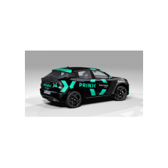 Alfa Romeo Junior Ibrida - Auto di cortesia per i clienti dei dealers italiani PRINX (2025) - Proposta #1