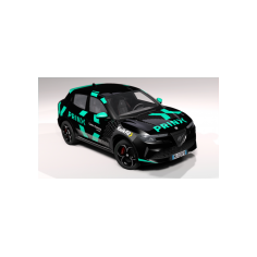 Alfa Romeo Junior Ibrida - Auto di cortesia per i clienti dei dealers italiani PRINX (2025) - Proposta #1