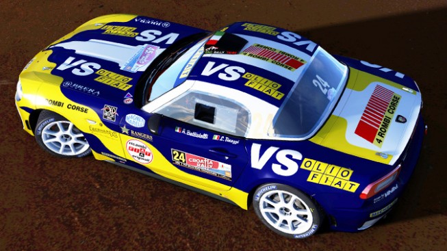 Alberto Battistolli / Lorenzo Tinozzi - Abarth 124 Rally, Croatia Rally 2021 (fictional) Alberto Battistolli / Lorenzo Tinozzi - Abarth 124 Rally, Croatia Rally 2021 (fictional)