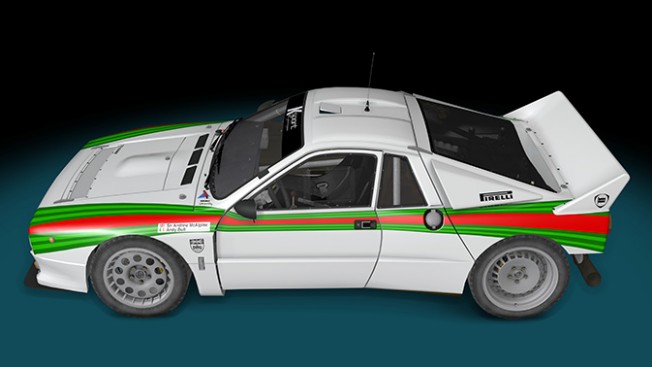 Sir Andrew McAlpine / Andy Bull - Lancia Rally 037