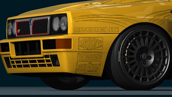 Lancia Delta EVO Martini Racing by Miki Biasion - Proposta #1 Lancia Delta EVO Martini Racing by Miki Biasion - Proposta #1
