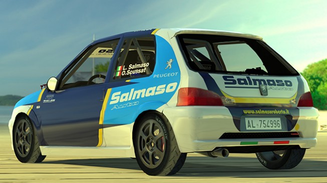 Luca Salmaso - Peugeot 106 Rallye 1.6, 2021 Luca Salmaso - Peugeot 106 Rallye 1.6, 2021