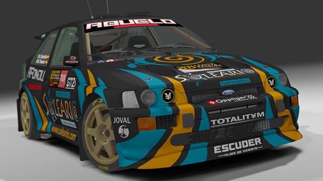Ford Escort RS Cosworth - Maurizio Tiveron / Silvietta Vanzetta