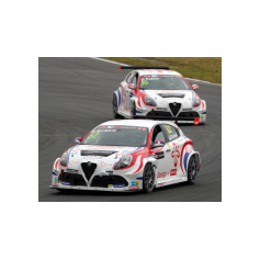 Dušan Borković e Davit Kajaia - TCR 2017 - Oschersleben