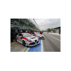 Davit Kajaia e Dušan Borković - TCR 2017 - Monza