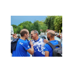 Fabrice Gordon si congratula con i ragazzi del team - Rallye Weiz Historic 2026